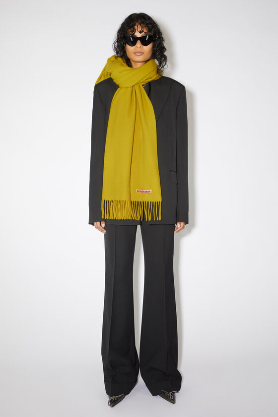 (image for) Classic Fringe wool scarf - oversized